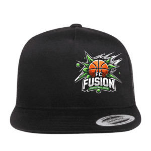 SnapBack Trucker Hat in Black