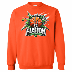 FC Fusion Orange Crewneck Sweatshirt