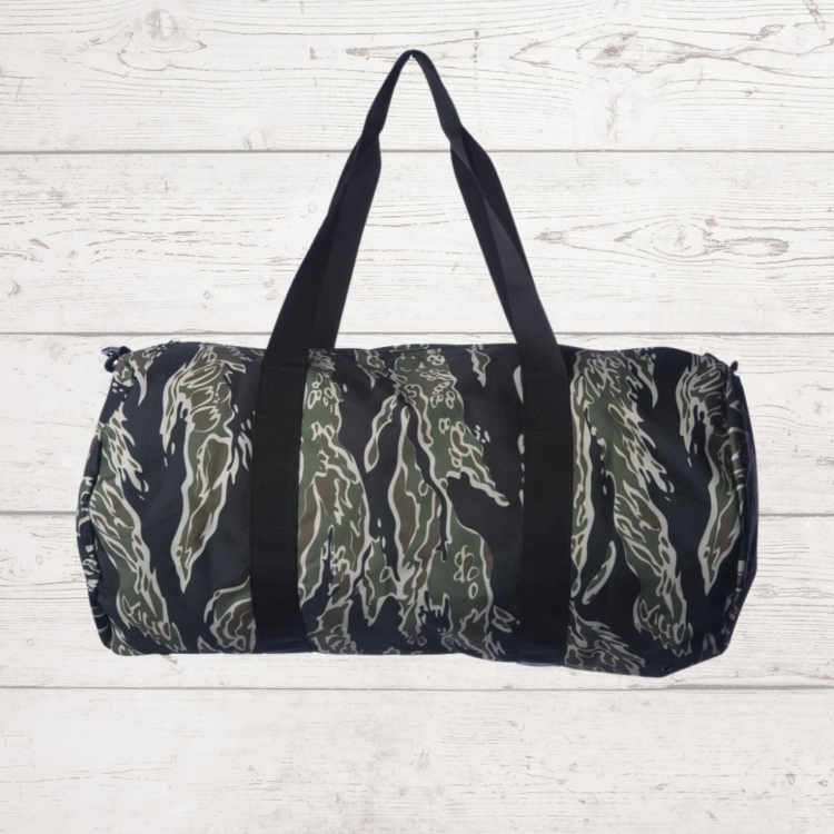 2 Day Tripper Duffel Bag Tiger Camo Consider The Fields